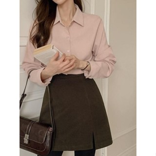 【Codibook】韓國 ANOTHER TWEE 基本款簡約長袖襯衫［預購］襯衫 女裝