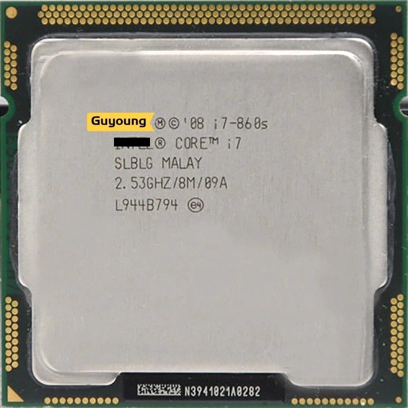 ❦Yzx 酷睿 i7 860s i7-860s 四核 2.53GHz LGA1156 8M 緩存 82W