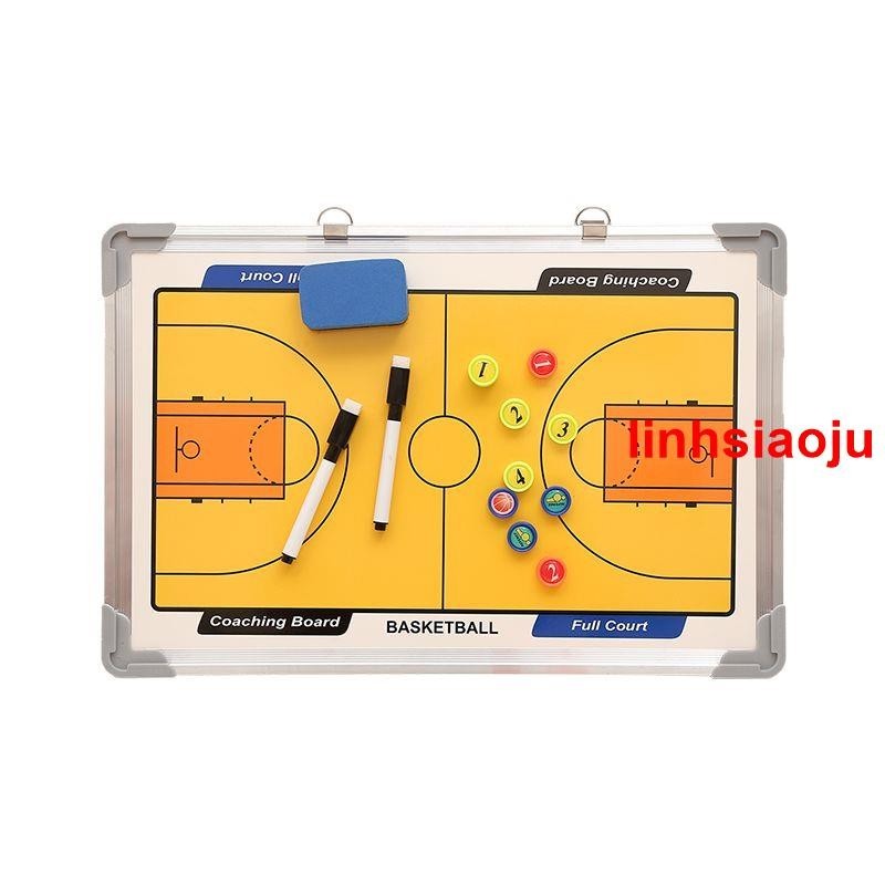 籃球訓練戰術板 鋁合金戰術板教練板戰術演練版 磁性可擦寫演示版（🍒暢銷🍈）