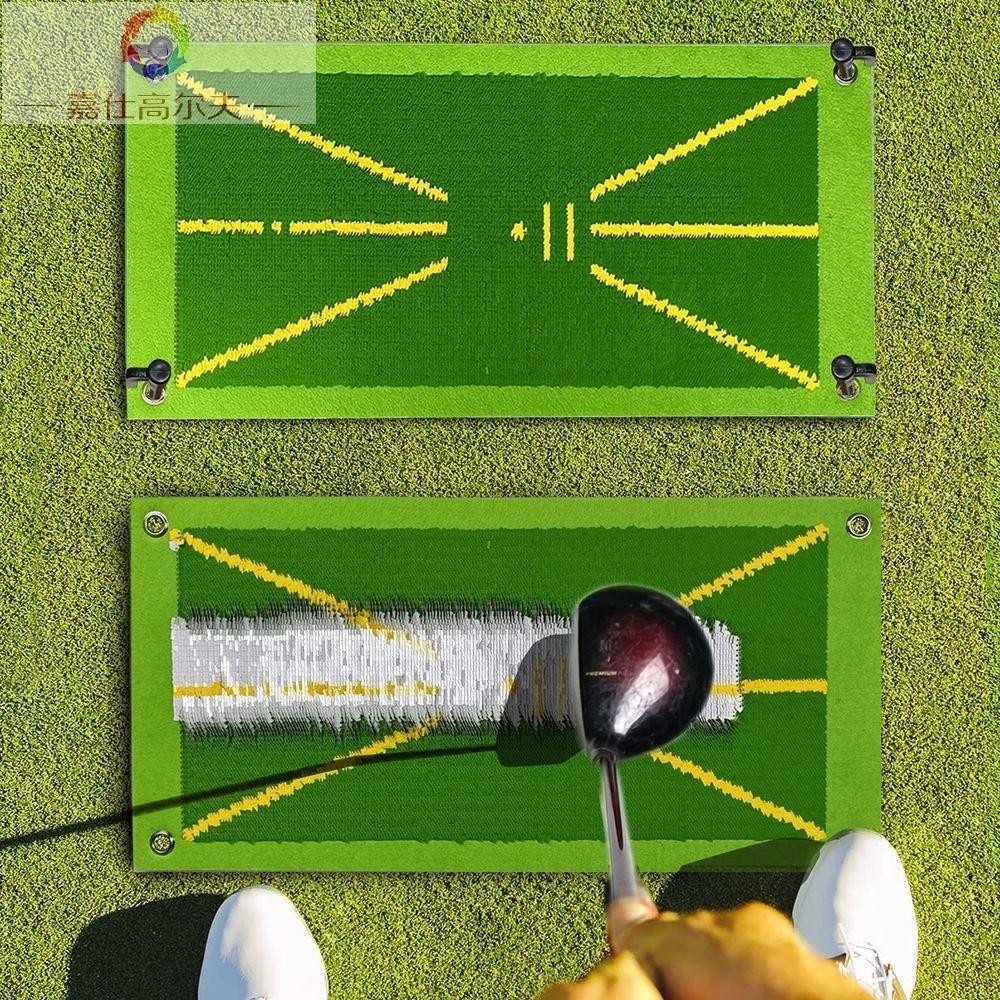 新款Kaiersn高爾夫揮杆練習墊 擊球痕跡檢測珠片軌跡打擊墊可訂製