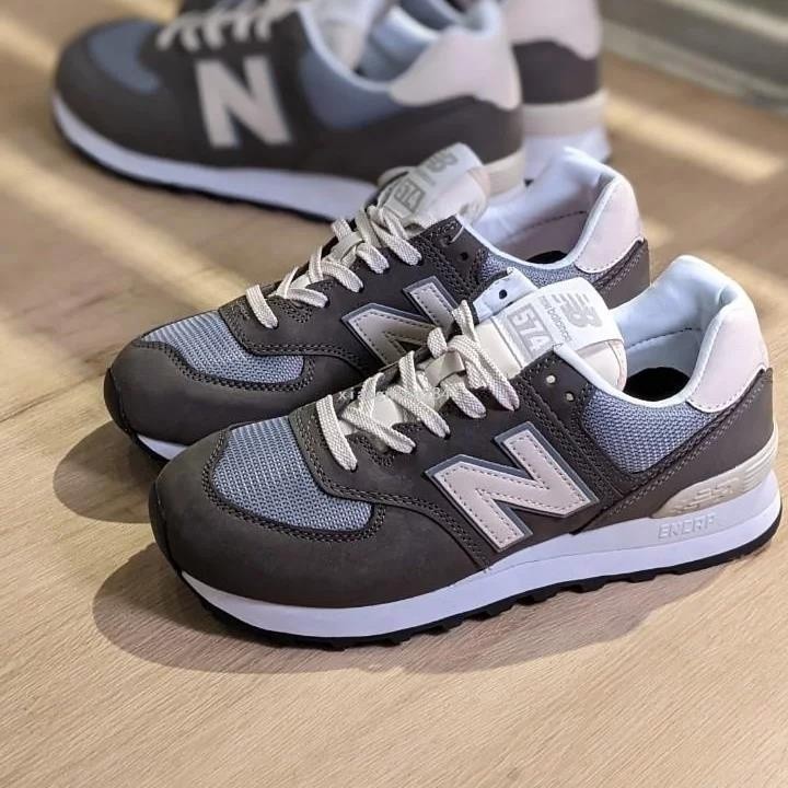 【New Balance】 NB D楦 中性 灰藍 經典 慢跑鞋 ML574SRP-