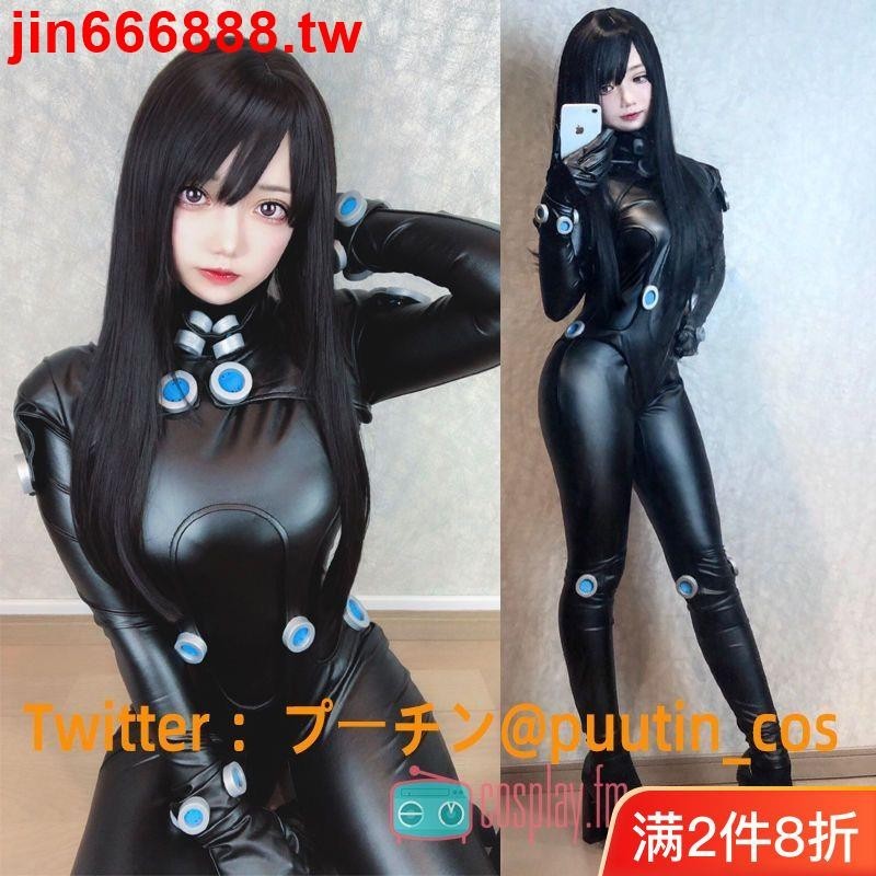 🌸爆款🌸殺戮都市cos服 Gantz PU皮緊身衣cos下平玲花 山咲杏女戰斗服