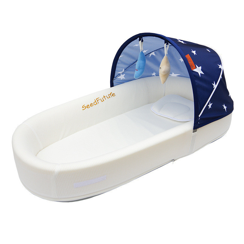 【哆哆購】免運嬰兒床可折疊寶寶睡床輕便式小床易攜帶新生兒床中床bb床量大優惠
