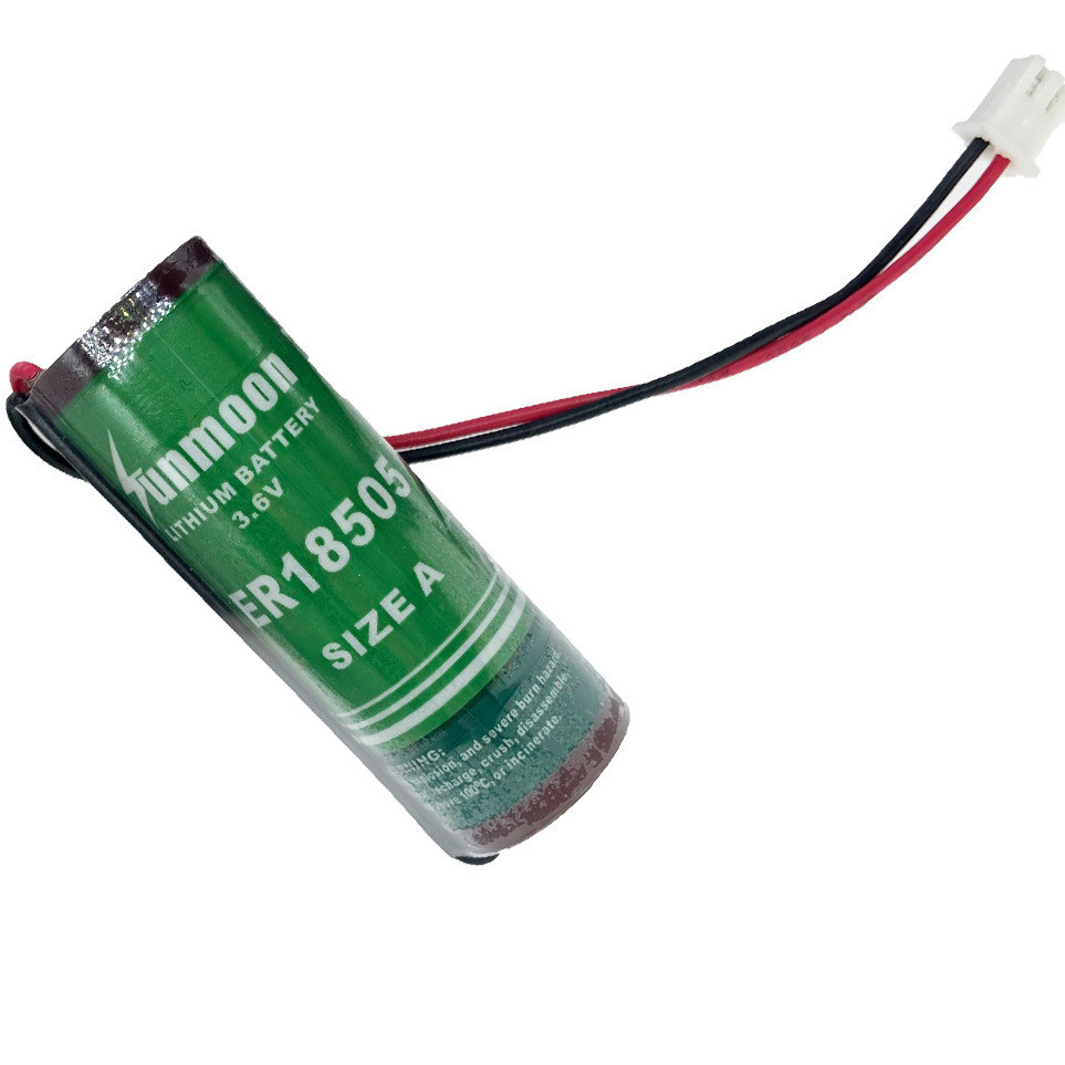 水錶電池 電池 專用智能水表電池ER18505亞3.6V天然氣暖氣表流量計煙霧報警