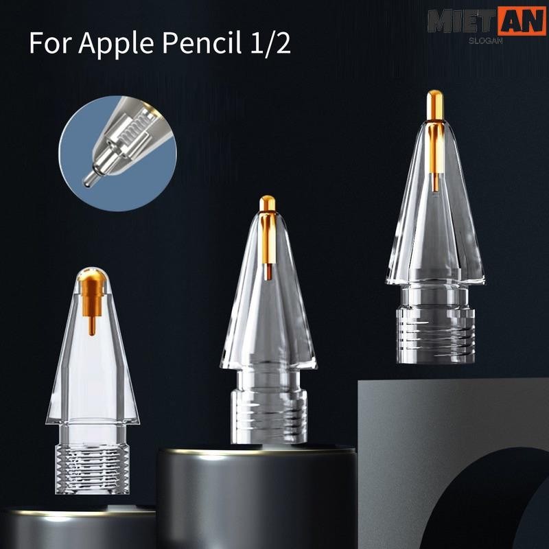 MIETAN-適用於 Apple Pencil 2 Gen IPad Pro Pencil 的新升級高清金色替換筆尖 -