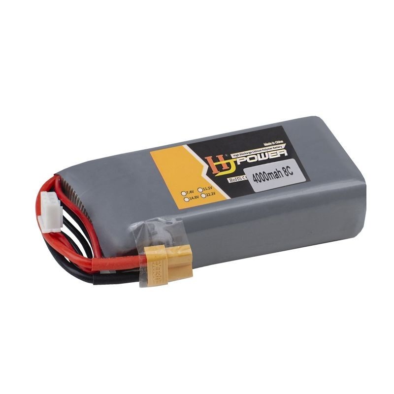 車模電池 航模 HJ 開源航模遙控器TX16s/TX18s控電2s7.4v4000mah8C 電池 大容量