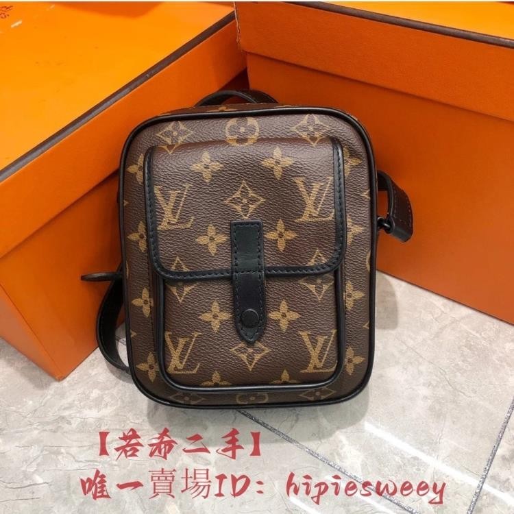 二手全新精品 LV 路易威登 CHRISTOPHER 經典老花 相機包 手機包 肩背包 斜背包 M69404