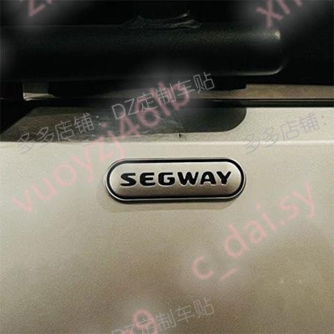 九號摩托車賽格威segway側標改裝配件裝飾EN系列立體車標logo矚目絕倫kk1