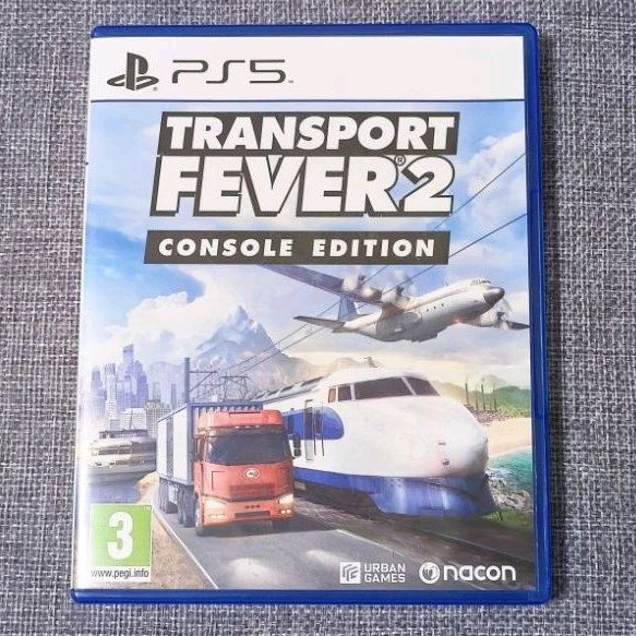 【沛沛電道⚡】PS5 運輸業大亨 2 運輸 Transport Fever 2 中文版 可面交 遊戲片