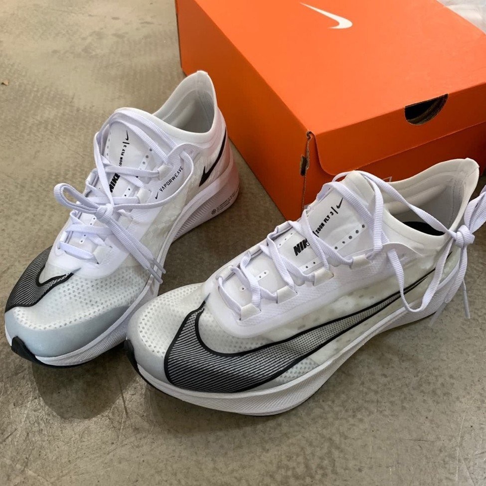 Nike Zoom Fly 3 黑白 運動 球 跑 AT8240-100