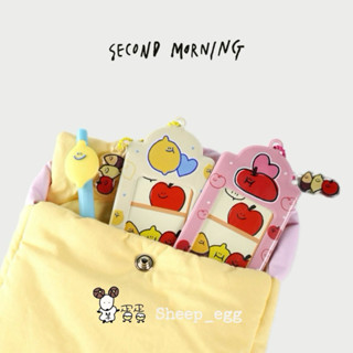 『現貨』羊蛋蛋 韓國 正版 Second Morning 拍貼機卡套 檸檬 地瓜 蘋果 笑臉 四格照卡套 拍貼機卡