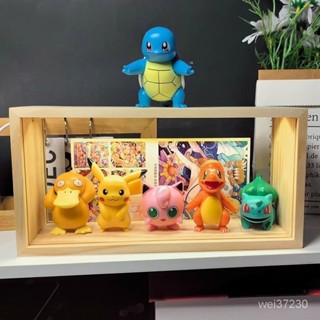 【莜莜】小夜燈 擺件 寵物精靈小動物皮卡丘傑尼龜新年 節日 創意禮物 高檔 臺燈 手辦 生日禮物 擺飾 畢業禮物