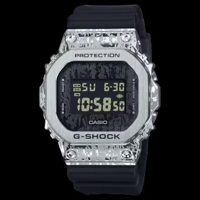 3月上新★CASIO G Shock GM-5600 GC-1JF GM-5600 GC-1 石英長壽命電池樹脂錶帶