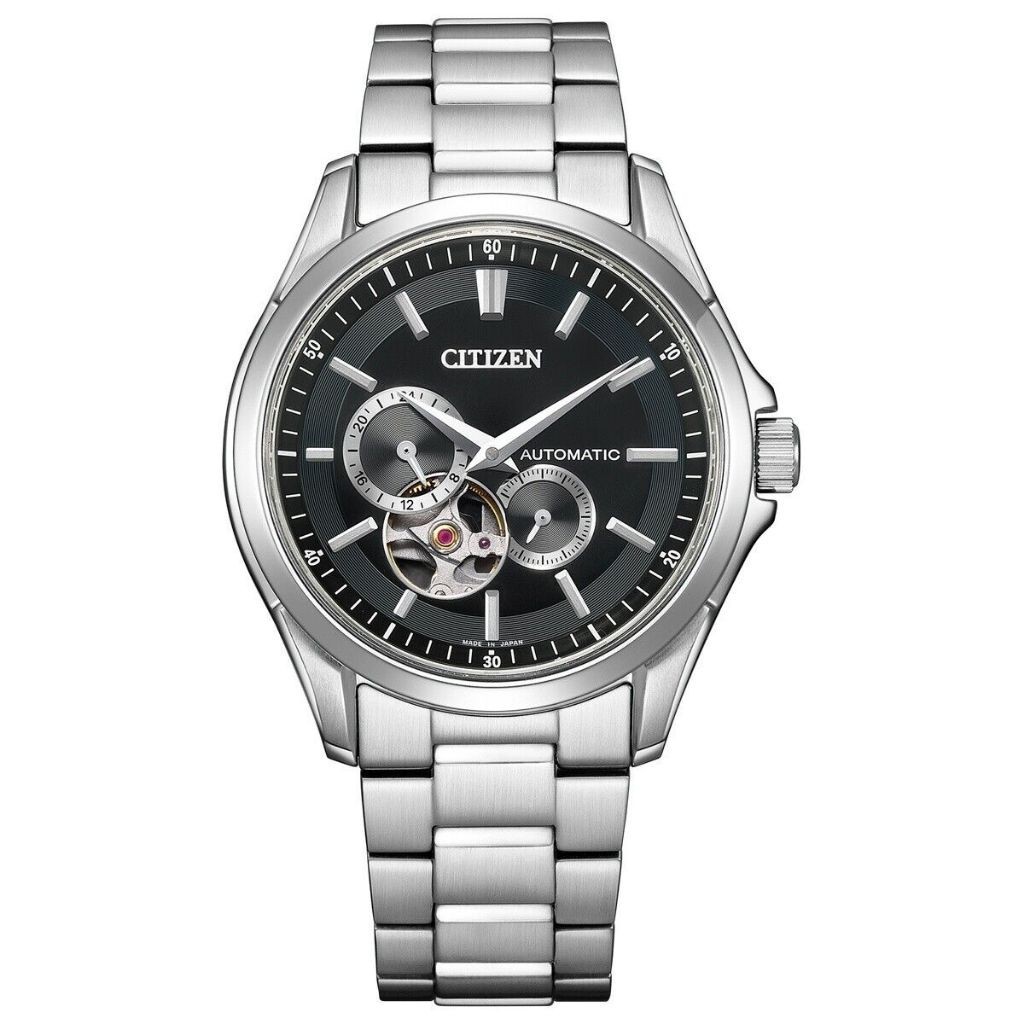 日版新品★CITIZEN 星辰 NP1010-78E Mechanical開芯鏤空時尚機械腕錶