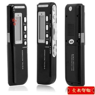 【臺灣出貨】8GB專業錄音筆 支援MP3聲控錄音筆 518錄音機 電話錄音 手機錄音 外接MIC錄音 隨身碟 黑色 G