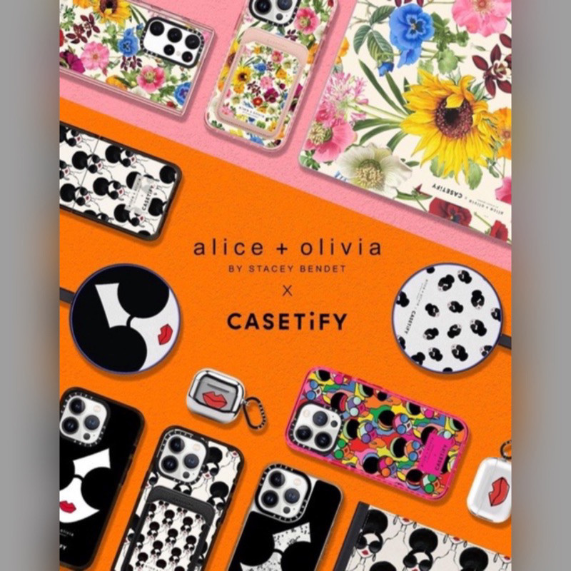 (現貨免運)（全新）alice + olivia x CASETiFY 聯名款iPhone 12 Pro手機殼