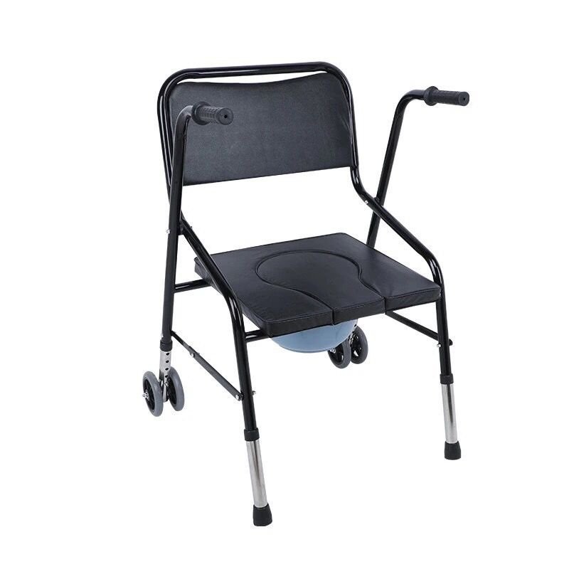 【精選】🎁老年人助行器 助步器代步車 手扶老人帶輪 帶座坐便 推椅輪坐助行器