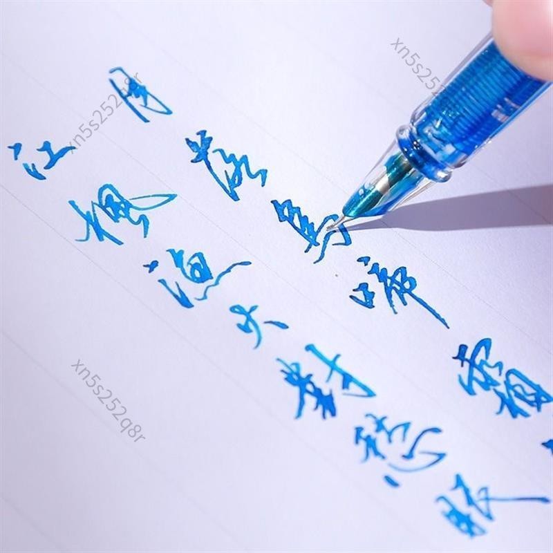 台灣出貨🔥免運🔥『美工鋼筆』 美工彎頭 鋼筆瘦金體 書法筆透明活塞示範學生免費刻字