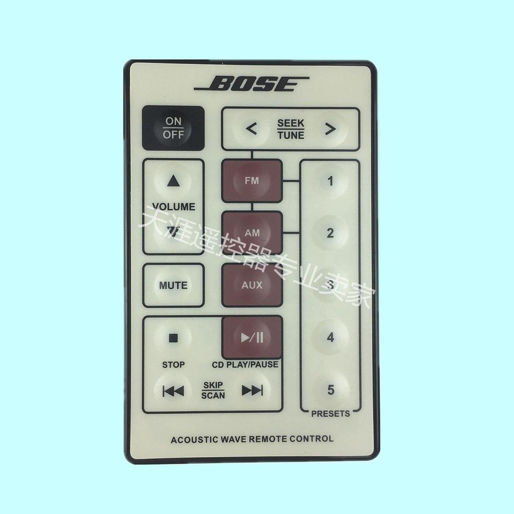 ㊣【可直接使用】Bose博士 Acoustic Wave Remote Control CD-3000 音響遙控*家用遙