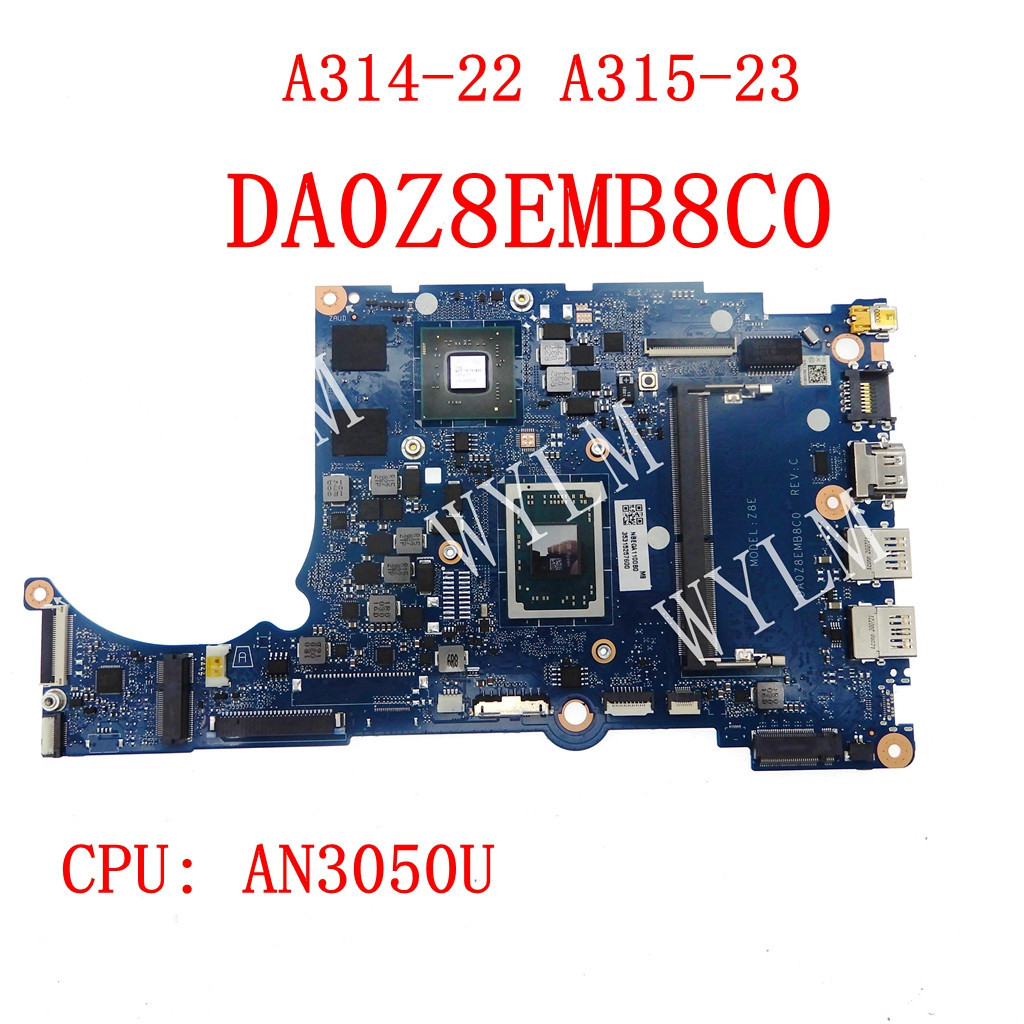 ✮Da0z8emb8c0 AN3050U CPU 主板適用於宏碁 Aspire A314-22 A31