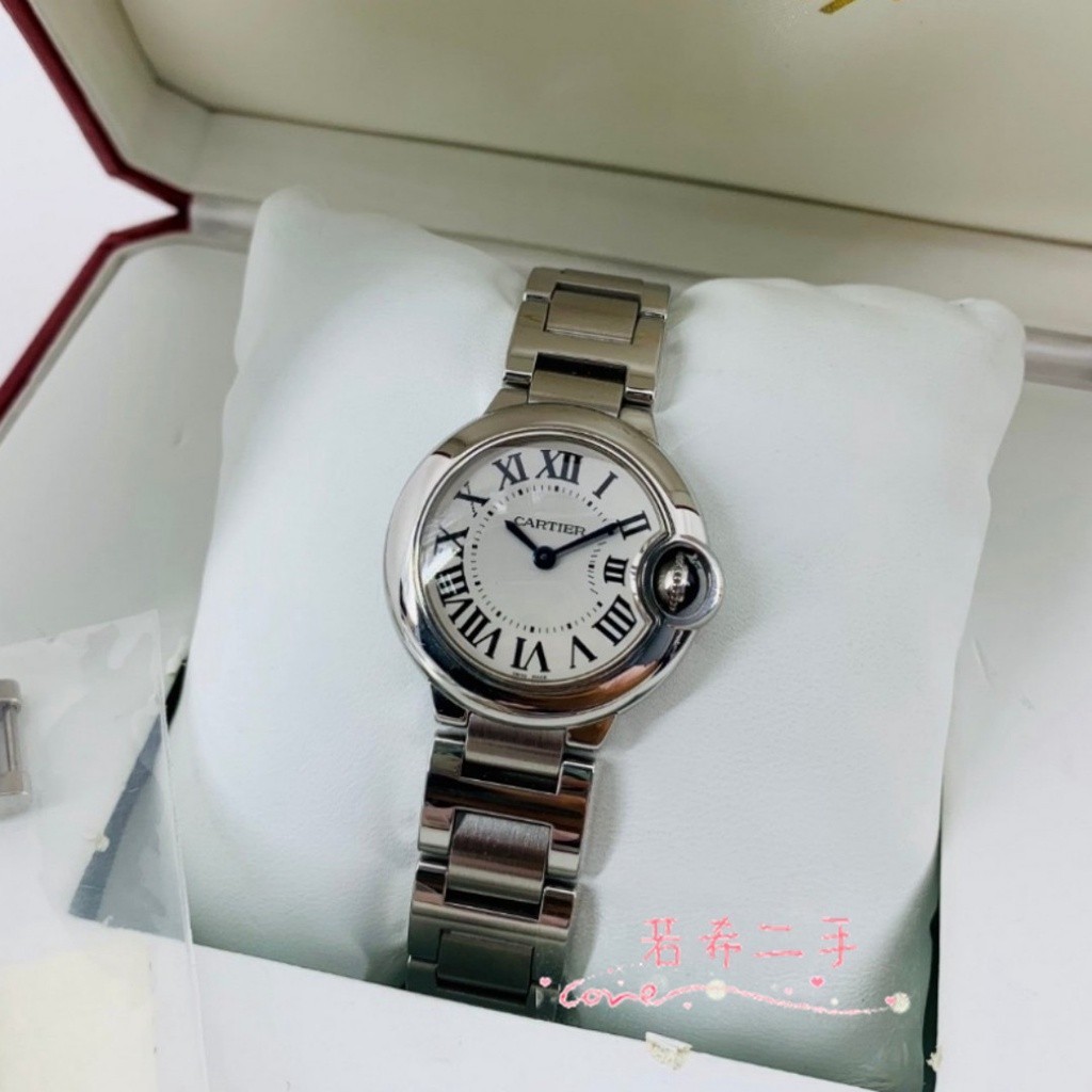 二手 Cartier 卡地亞 Ballon Bleu 藍氣球 28mm/33mm/36mm 女士 機械腕錶 手錶