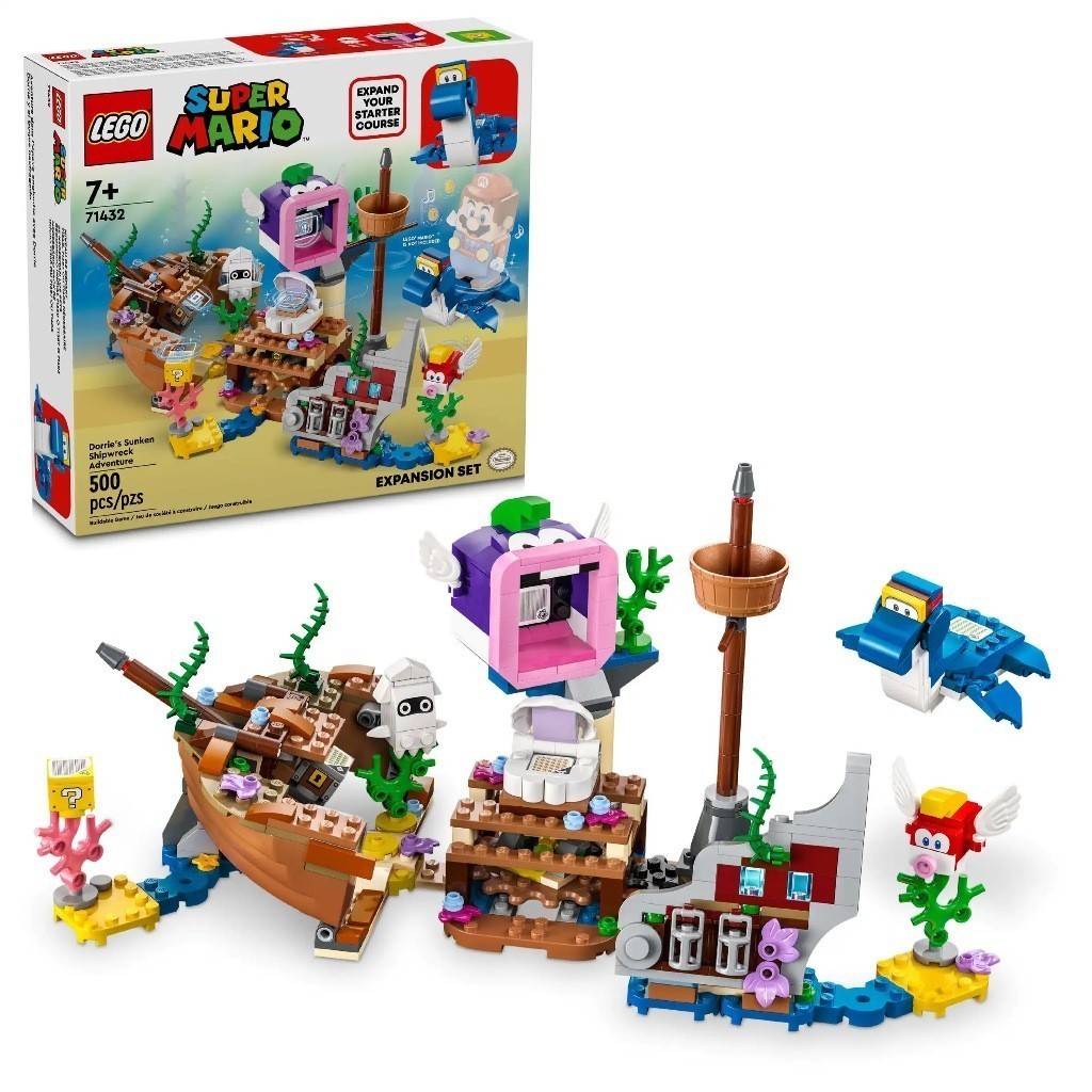 LEGO 71432 海龍王的沉船探險 樂高® Super Mario系列【必買站】樂高盒組