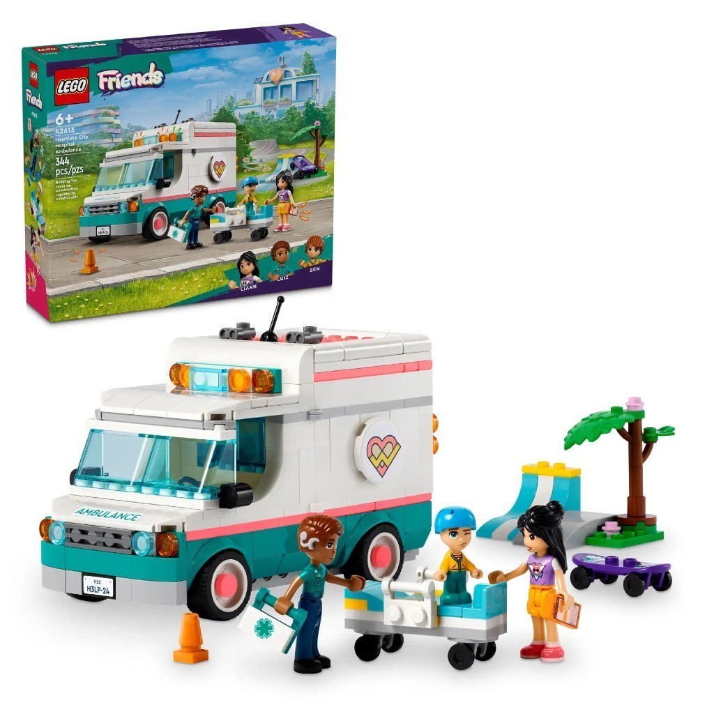 LEGO 42613 心湖城醫院救護車 樂高® Friends系列【必買站】樂高盒組