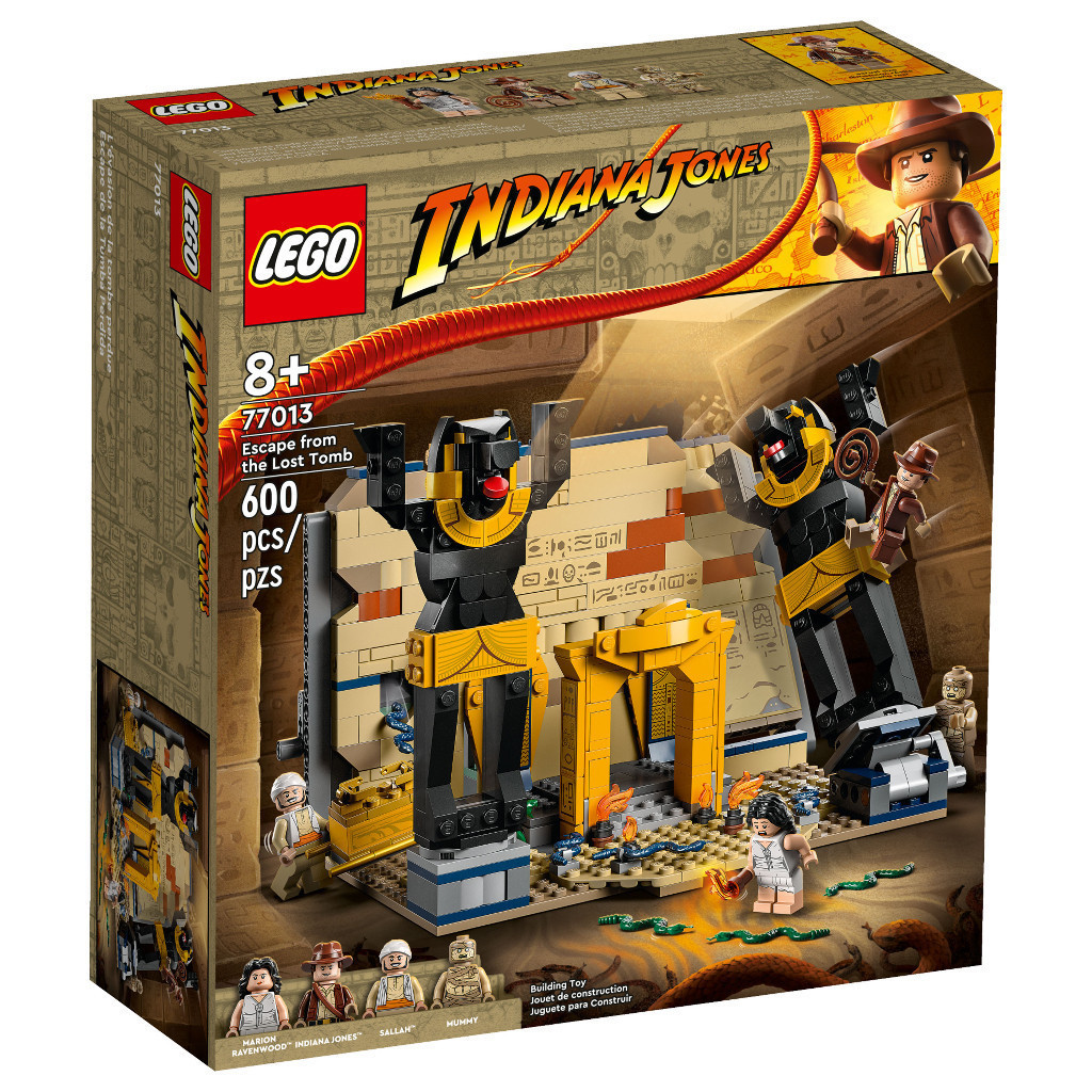 LEGO 77013 印第安納瓊斯：逃離失落的神廟 印第安納瓊斯系列【必買站】樂高盒組