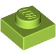 LEGO零件 薄板磚 1x1 3024 萊姆綠 4261450【必買站】樂高零件