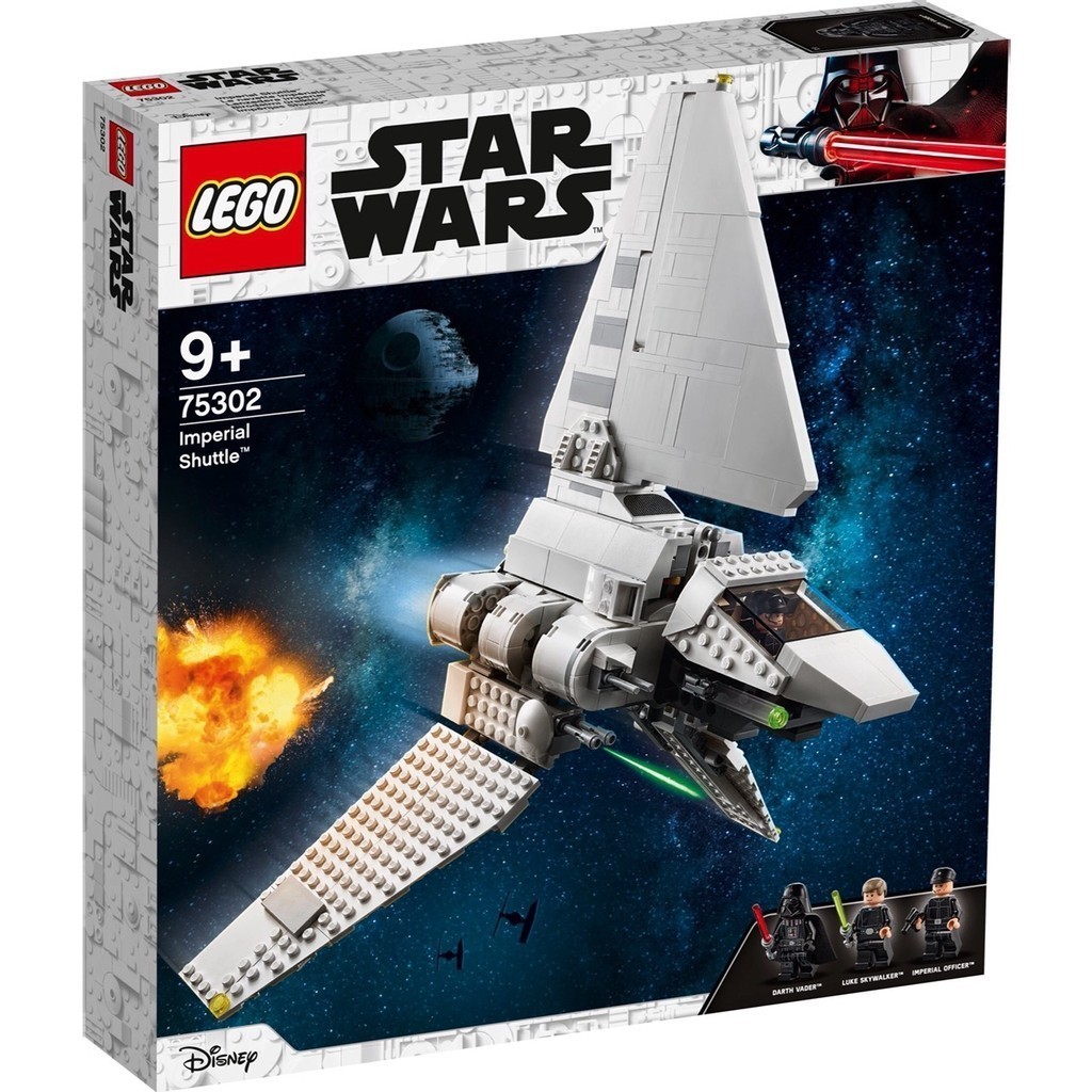 LEGO 75302 帝國穿梭機 星際大戰系列【必買站】樂高盒組