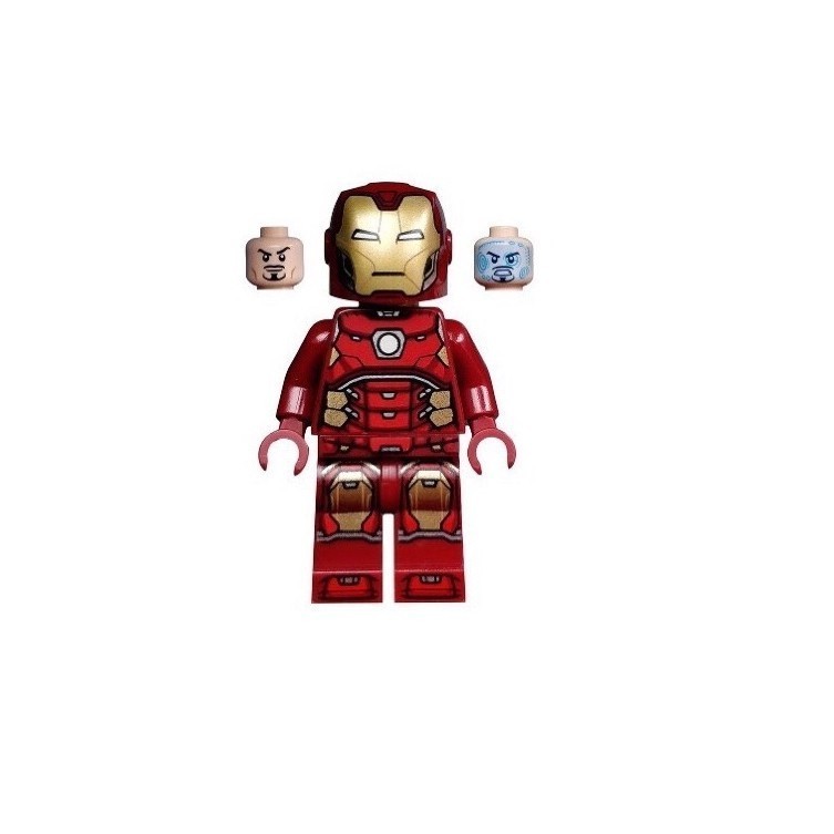 LEGO人偶 超級英雄系列 鋼鐵人 Iron Man SH612【必買站】 樂高人偶