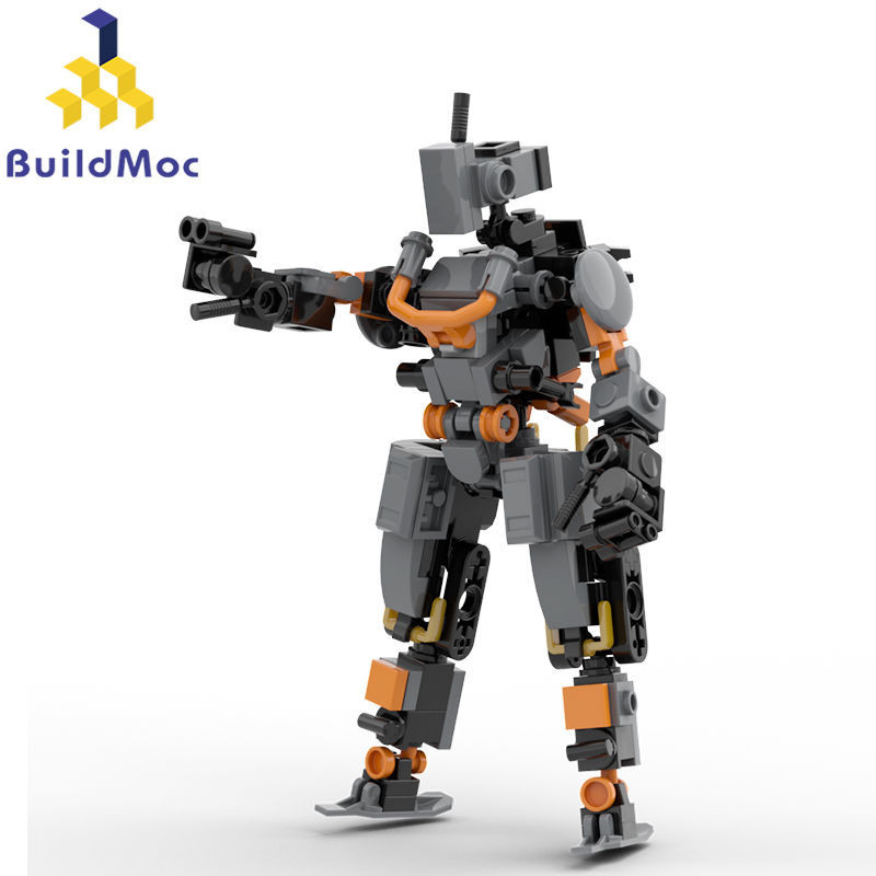 積木 玩具 MOC小型變形機甲外骨骼系列機器人兼容樂高 益智拼裝 積木 兒童玩具