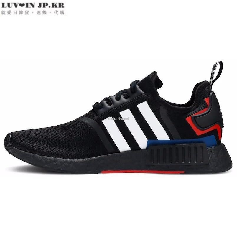 【日韓連線】Adidas Originals NMD 紅藍 全黑 反光百搭運動鞋 EF1734男女鞋