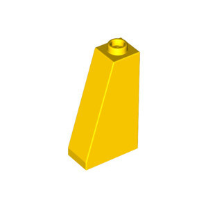 [樂磚庫] LEGO 4460 斜形 基本型 黃色 1x2x3(75°) 6024687 6375518
