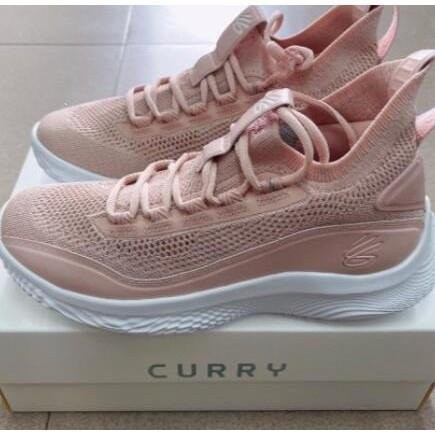 UNDER ARMOUR Curry Flow 8 庫里8 粉色 實戰籃球鞋 運動鞋 3024432-601