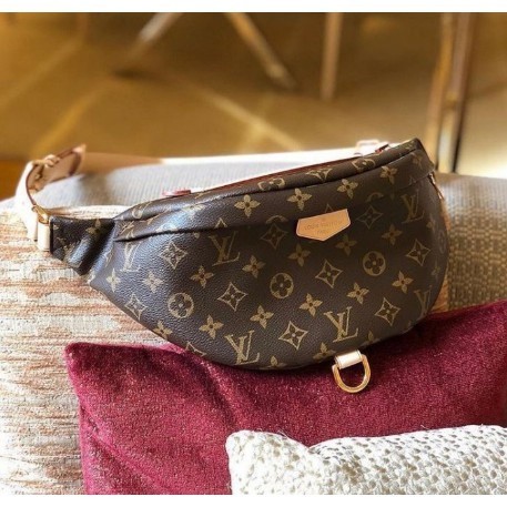 幸運星二手 LV LOUIS VUITTON 2018ss 走秀包 經典花紋 腰包 M43644