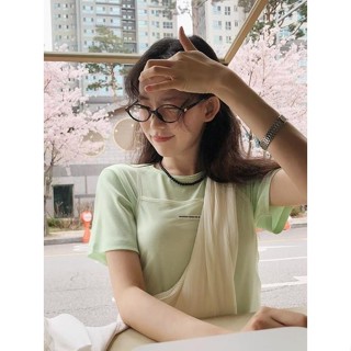 Codibook｜韓國 From Beginning 綁帶透視圓領短版吊帶上衣［預購］無袖 女裝