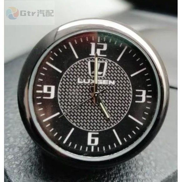 適用於Luxgen 納智捷 汽車車載時鐘儀錶 U5 U6 U7 M7 S3 S5 內飾電子鐘石英表 臺鐘表 擺飾改裝時間