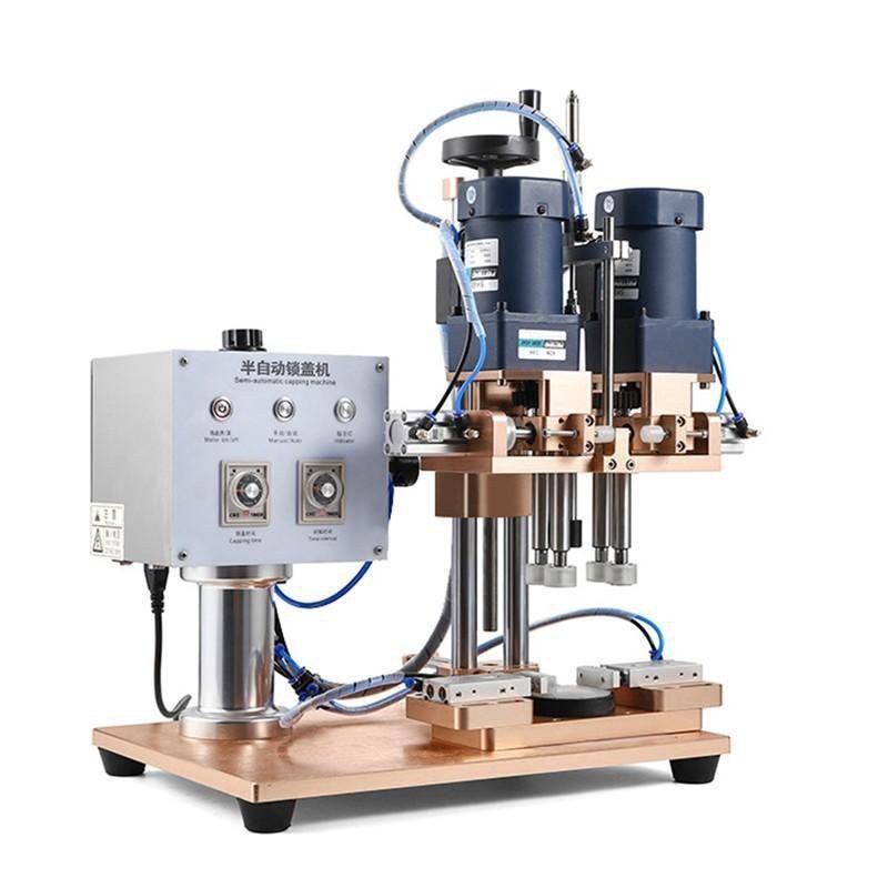 【限量￥100速購】旋蓋機 不傷蓋鎖蓋機 半自動旋蓋機 泵頭瓶多規格瓶蓋洗衣瓶鴨嘴瓶螺紋瓶蓋不傷蓋鎖蓋機 JT77