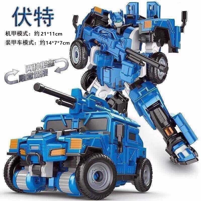 迷你特工隊 機器人 機甲迷你兒童特工隊玩具2五炫X機甲變形利奧金剛汽車機器人伏特男孩
