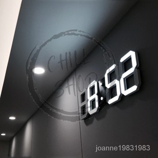 CS 大款LED數字時鐘】立體電子時鐘 可壁掛 科技電子鐘 數字鐘 電子鬧鐘 掛鐘 萬年曆 3D時鐘 LED數字鐘