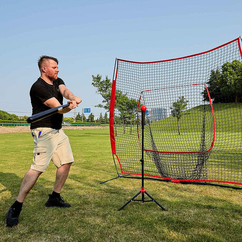 【免運】棒球網 棒球練習網棒壘球訓練網棒球訓練 2.1米棒球網 成人 兒童便攜 簡易大口袋 訓練網練習網 反彈網擋網