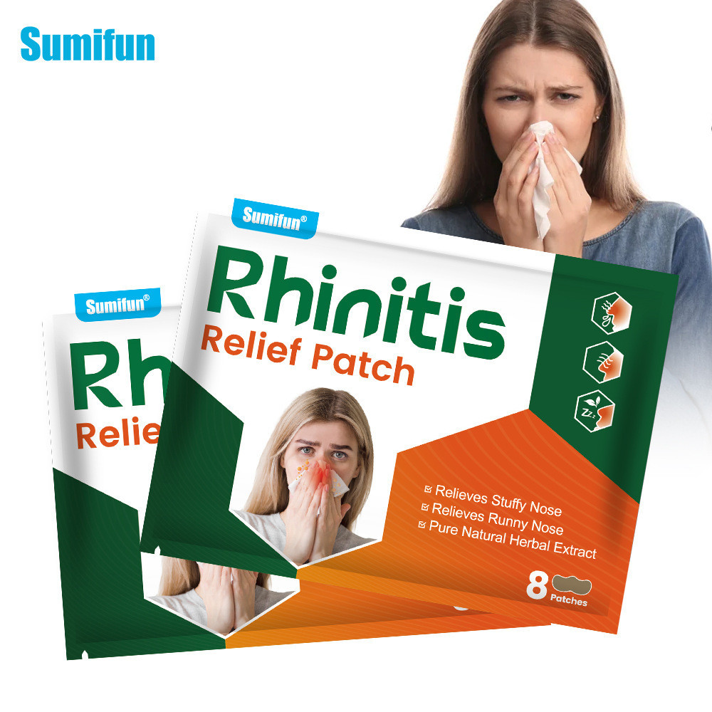 Sumifun 鼻炎保健貼 鼻塞流涕 嗅覺功能失調舒緩 一袋/八片
