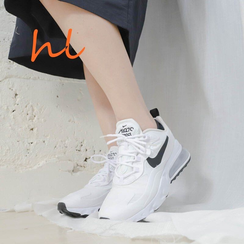 Nike Air Max 270 React 奶茶 玫瑰金 運動休閒鞋 氣墊鞋 男鞋 女鞋 慢跑鞋