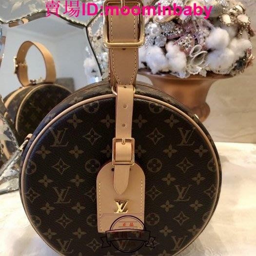 【凱莉二手】LV 經典 原花 VIP 明星 限量 秀上爆款 兩用 mini 帽盒包 M43514 現貨+免運