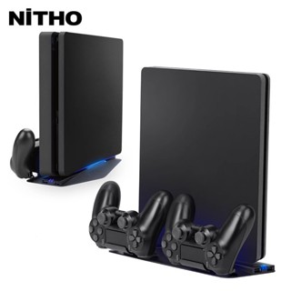 🔥免運 PS4 SLIM/PRO主機支架 slim底座支架 手把座充配件 ps4pro主機充電底座配件 散熱支架 多功能