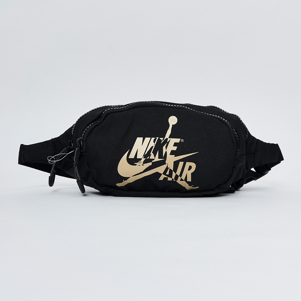 Nike Jordan JUMPMAN ClassicS 黑金色 腰包 休閒 9A0260-429