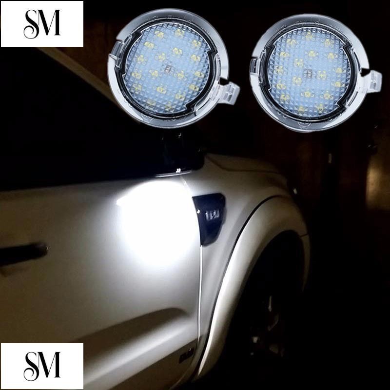 福特專用LED外後視鏡燈Ford Mondeo倒車鏡燈照地燈Range F-150 Fusion Gen 2 S-Max