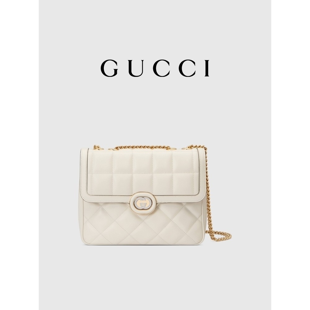 GUCCI古馳Gucci Deco系列小號肩背包