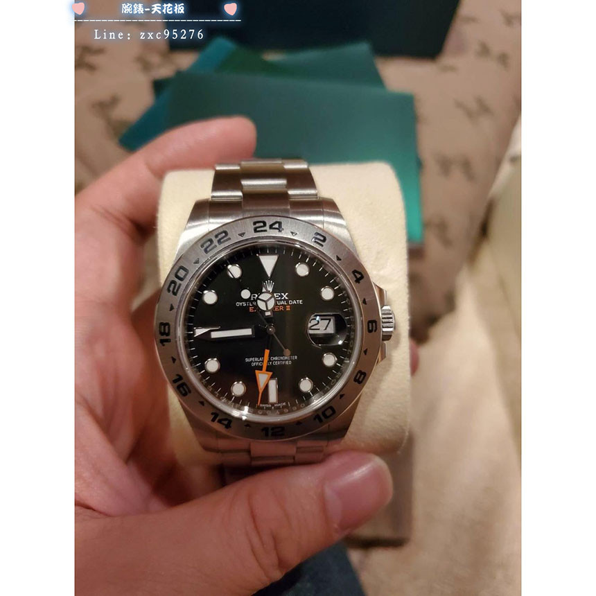 勞力士 216570 Rolex 探險家 2型 Explorer ⅱ Gmt 兩地時區 大橘針 非 214270錶